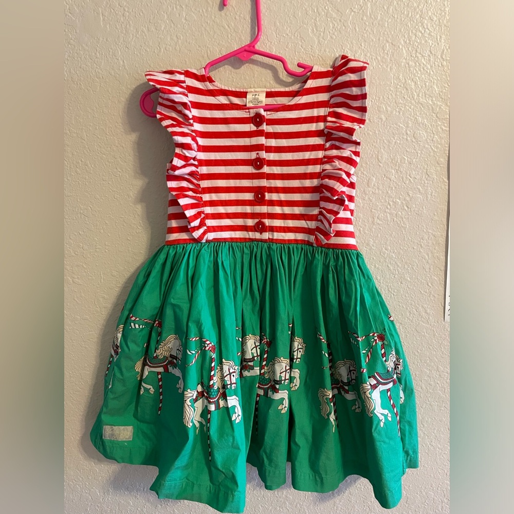 Eleanor Rose Christmas Carousel dress size 6